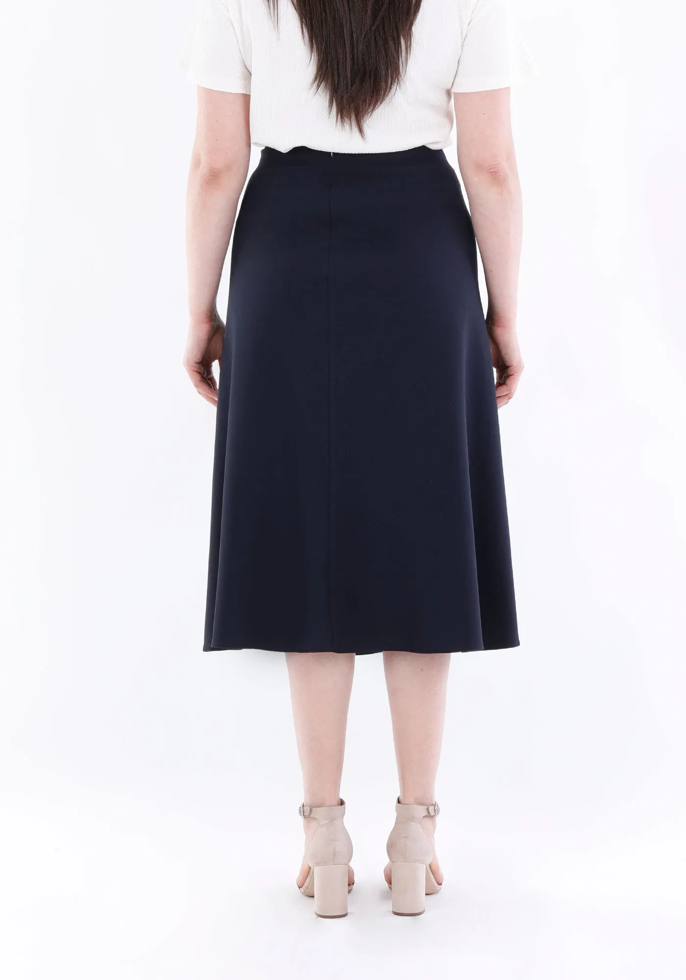 A-Line Midi Skirts - G-Line