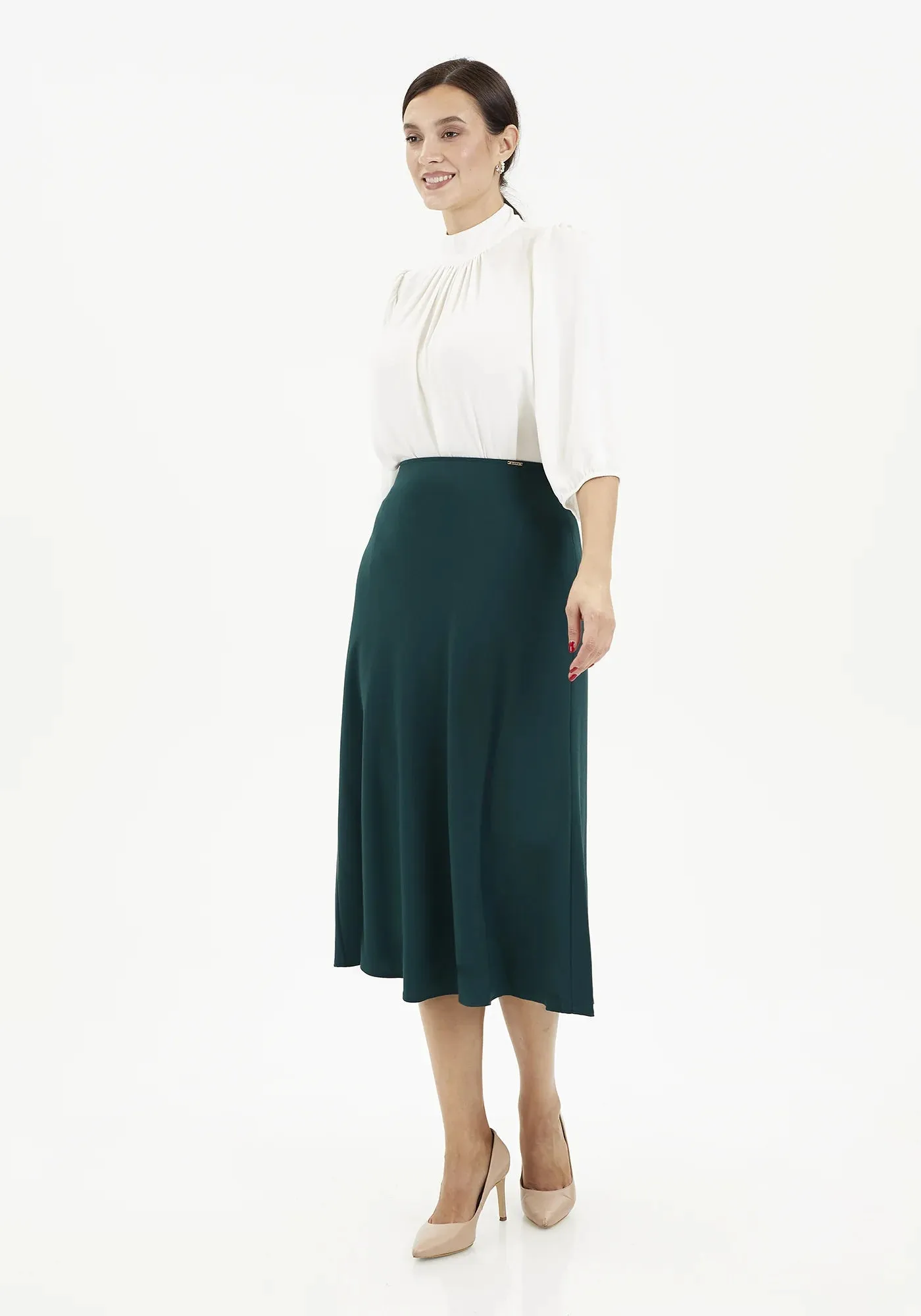 A-Line Midi Skirts - G-Line