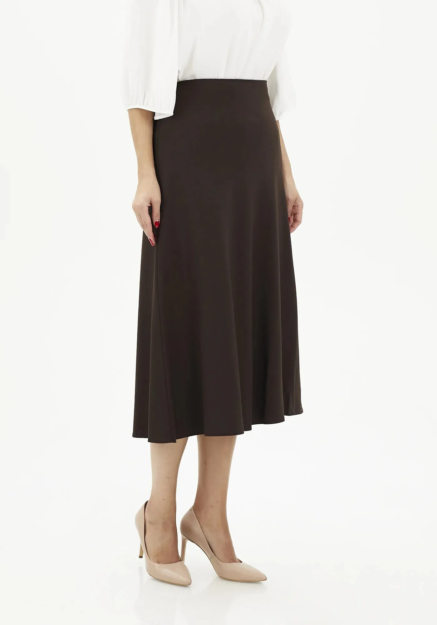 A-Line Midi Skirts - G-Line