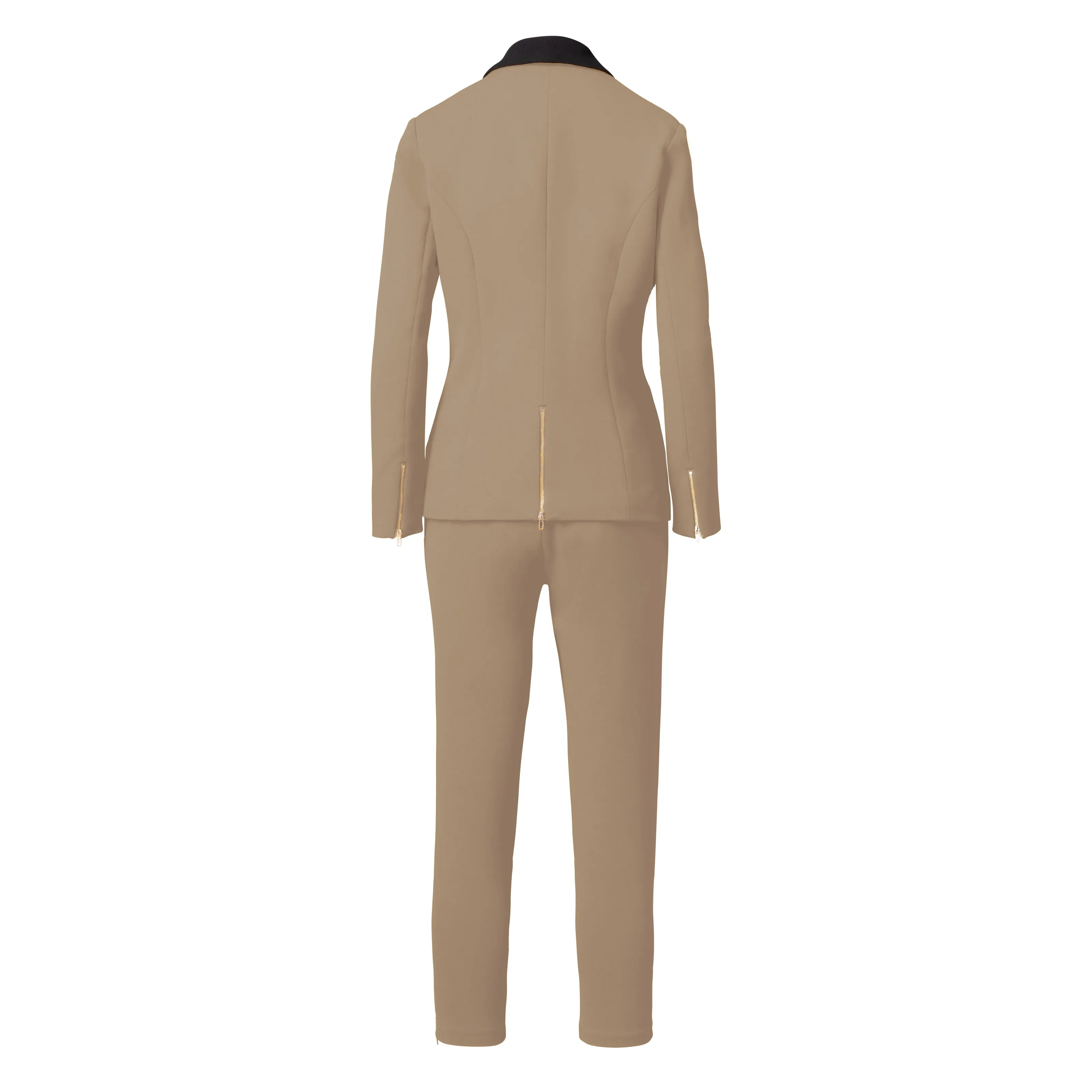 A Rebellious Leggings Suit Set- Caramel Pop