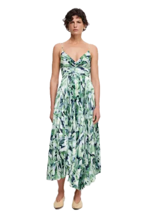 Acler Northgate Midi Dress - Fresco Garden Print