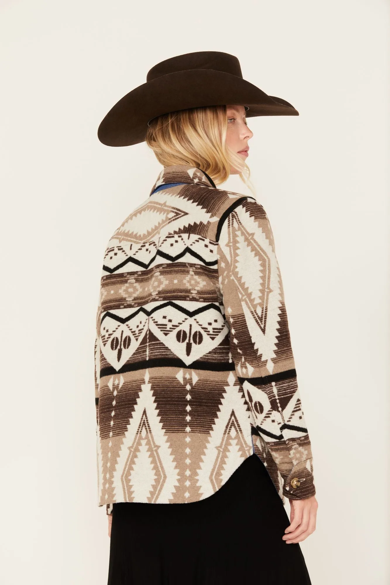 Addy Southwestern Print Shacket