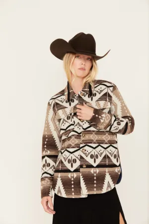 Addy Southwestern Print Shacket