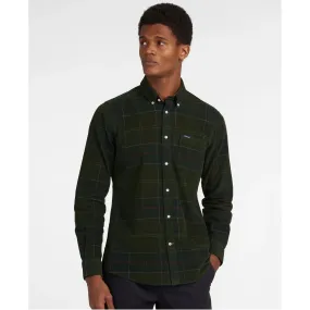 Barbour Blair Tailored Cord Shirt MSH4986 - Olive Night