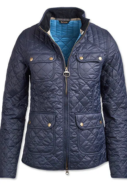 Barbour Bowfell Ladies Quilt Jacket - Navy LQU1028NY71