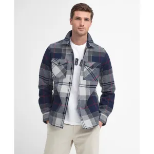 Barbour Cannich Overshirt Shacket MOS0117 Blue Granite Tartan