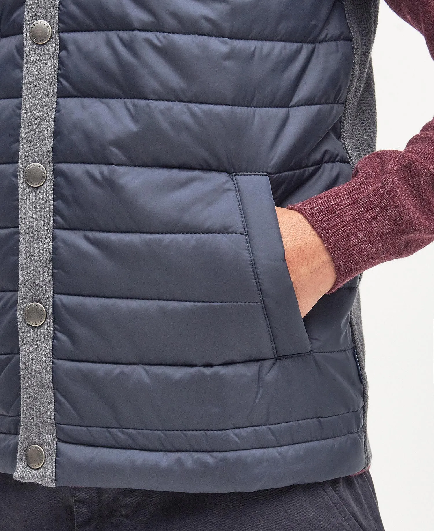 Barbour Jacket Essential Gilet Grey