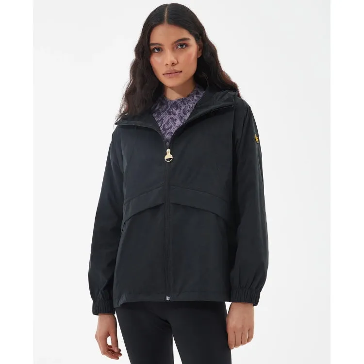 Barbour Ladies International Northolt Showerproof Jacket - Black