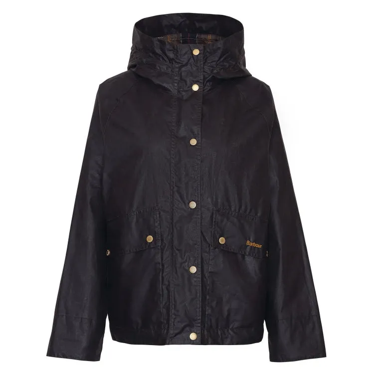 Barbour Ladies Viola Waxed Jacket - Rustic/Classic