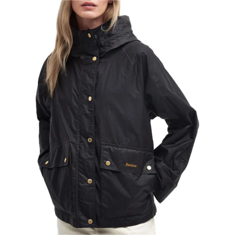 Barbour Ladies Viola Waxed Jacket - Rustic/Classic