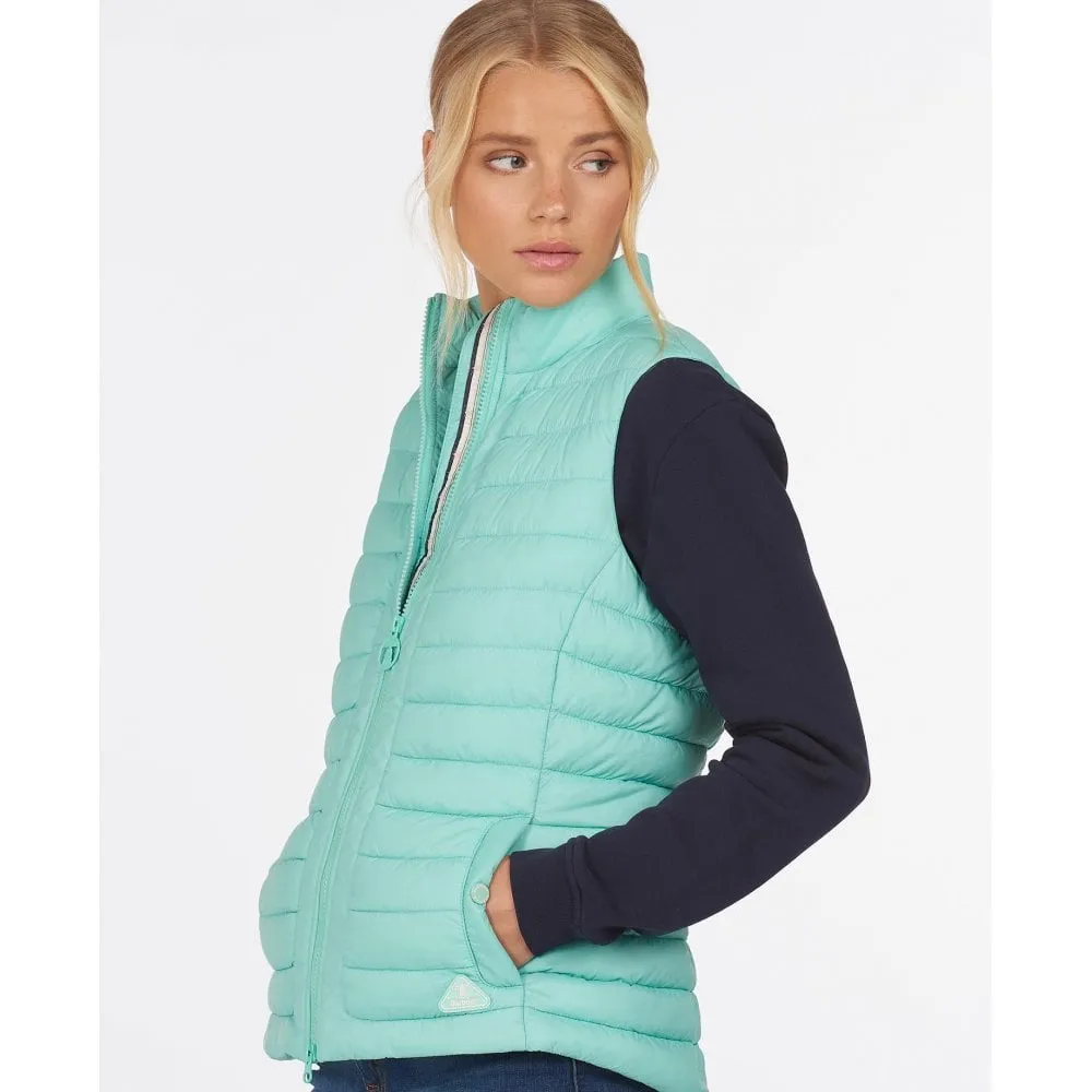 Barbour Runkerry Quilted Gilet in Mint LGI0058