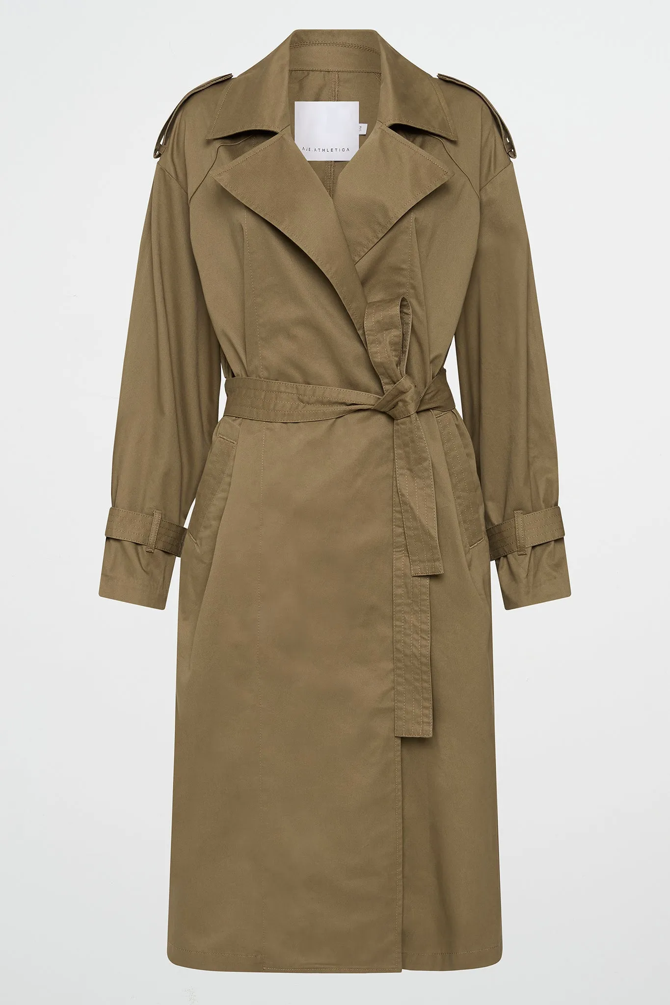 Belted Trench 703