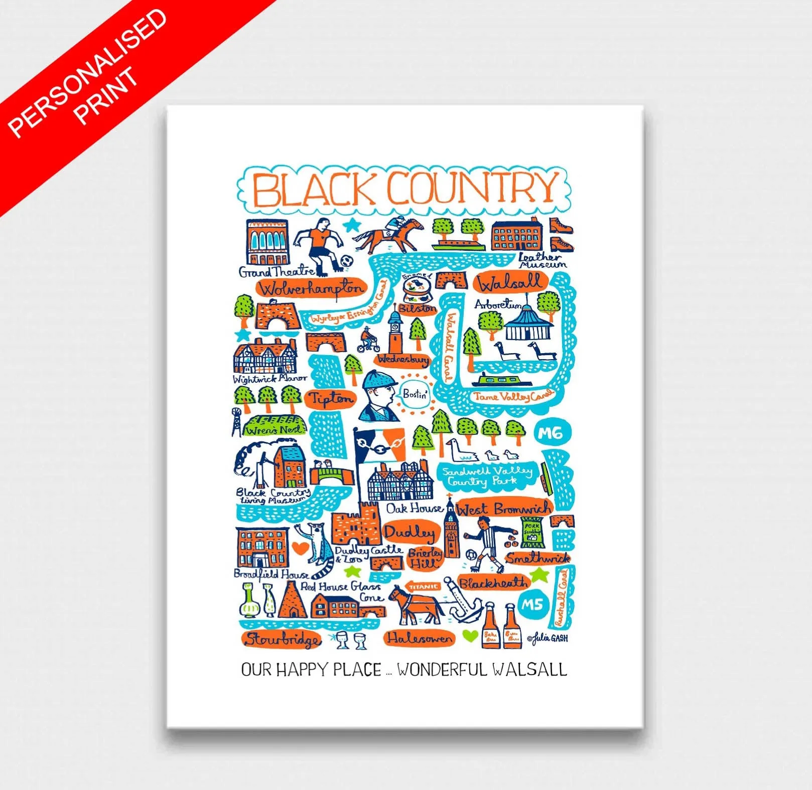 Black Country Art Print