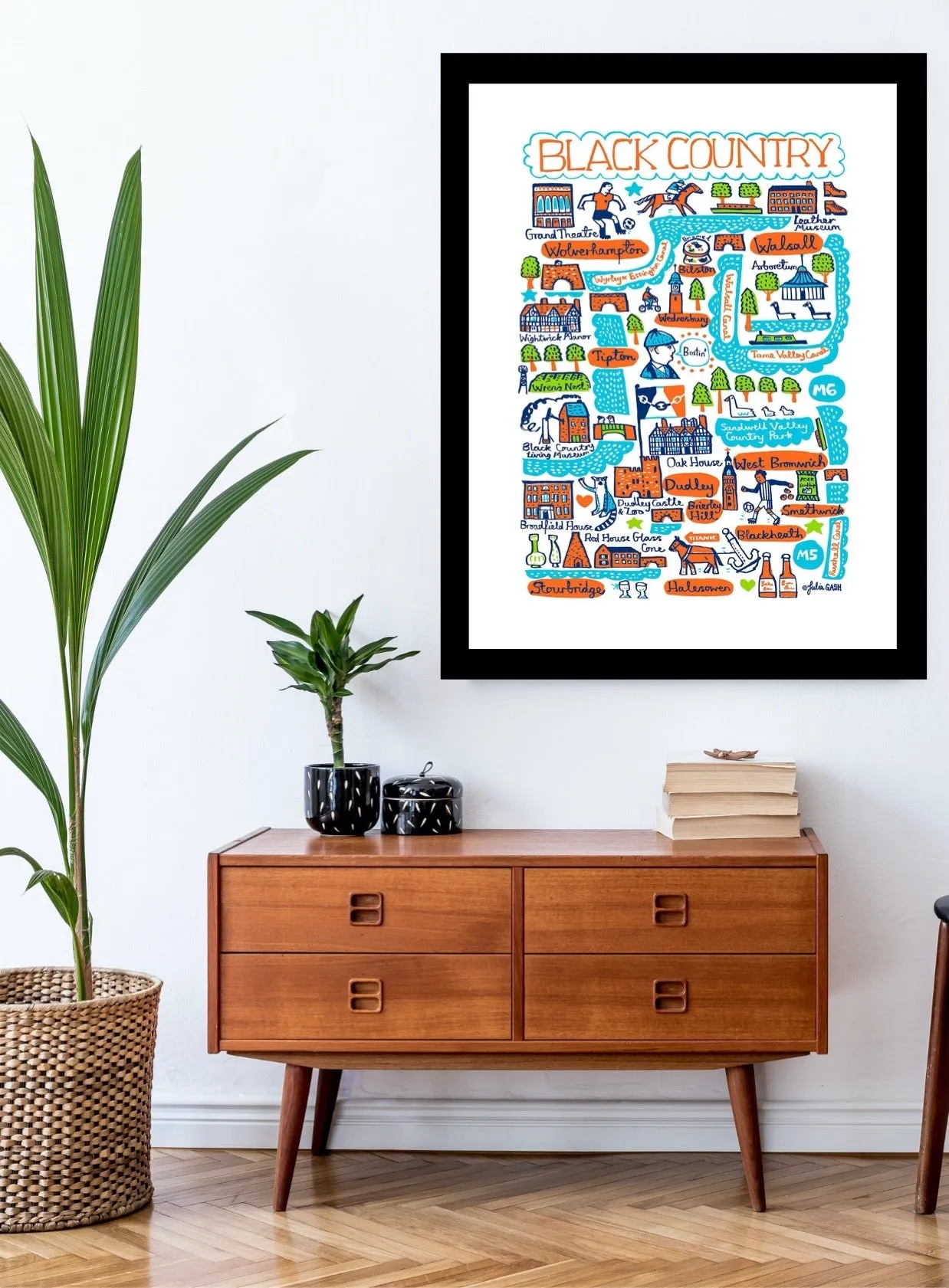 Black Country Art Print