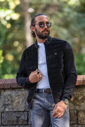 Black Quilted Jacket