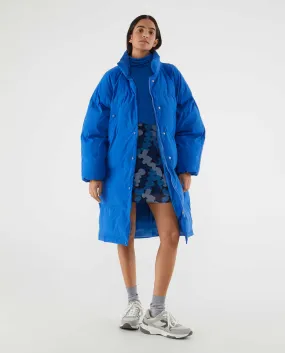 Blue Oversized Padded Coat