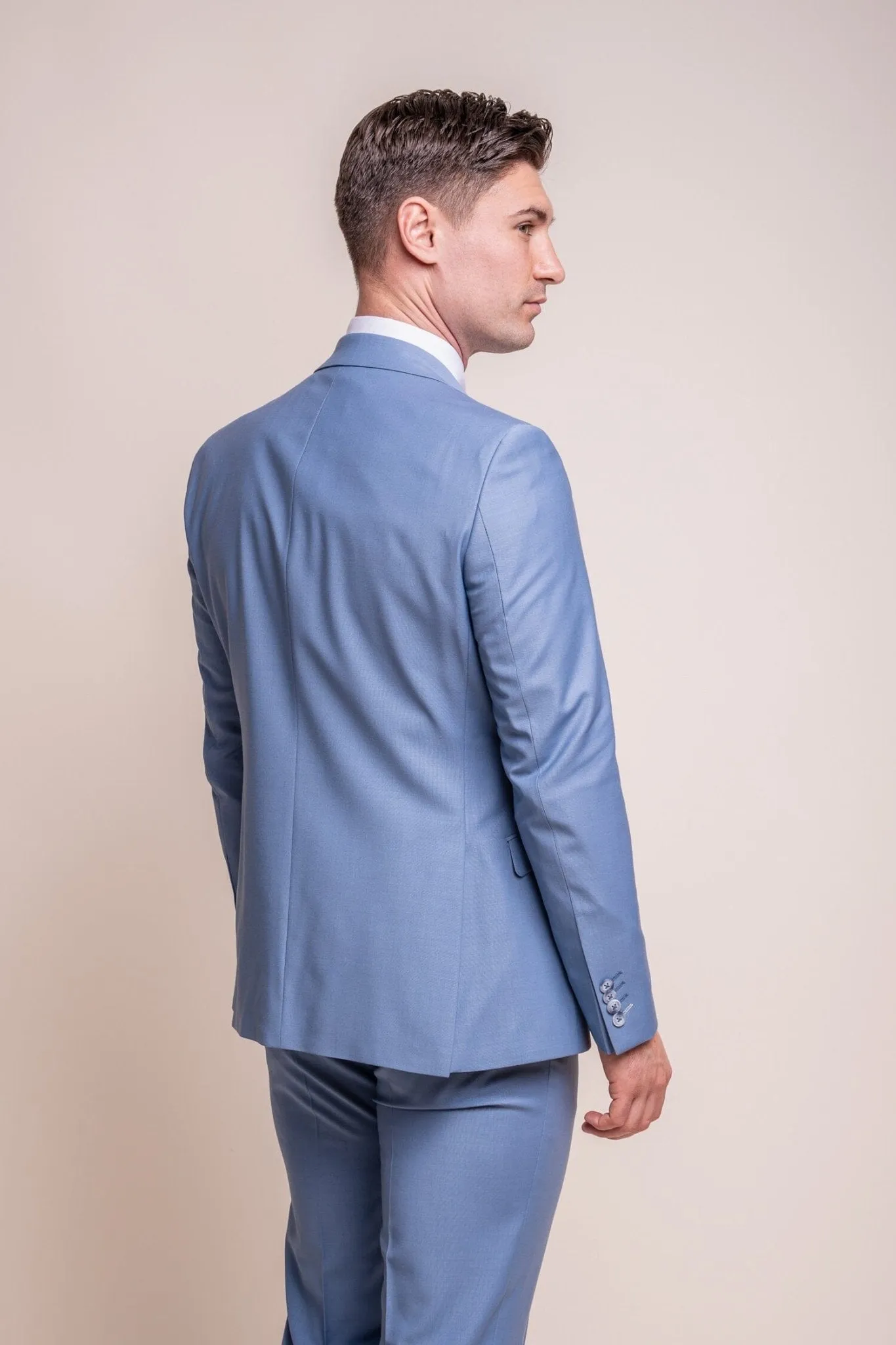 Bond Ocean Blue 3 Piece Suit