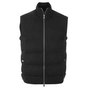 BOSS Mandolino Gilet in Black