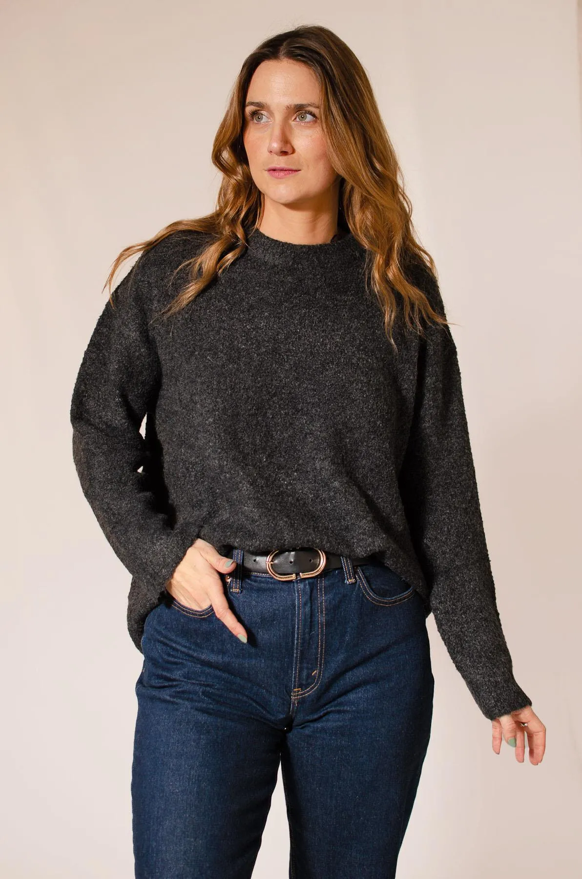 Boucle Oversize Jumper