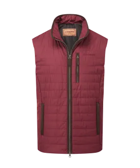 Brora Gilet - Bordeaux