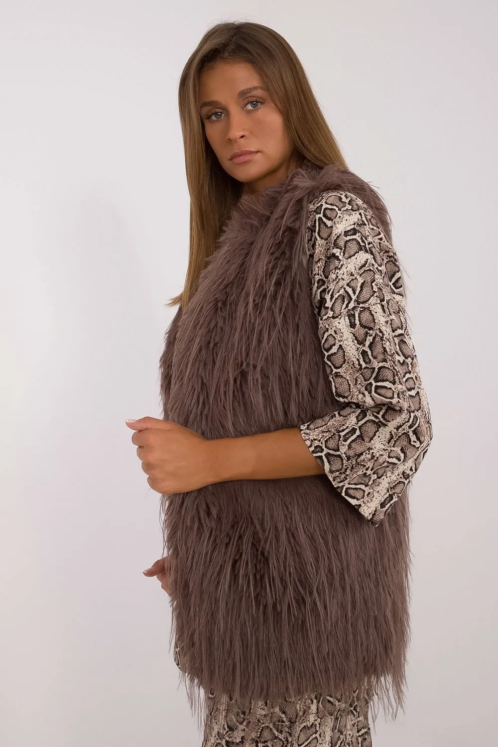 brown - Gilet model 199764 AT