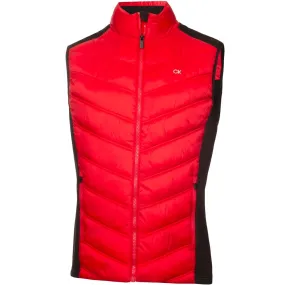 Calvin Klein Frontera Hybrid Gilet - Red