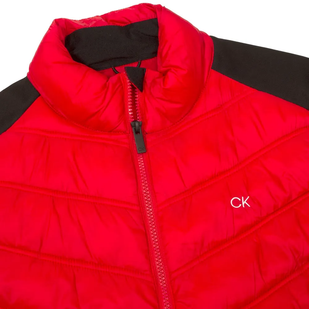 Calvin Klein Frontera Hybrid Gilet - Red