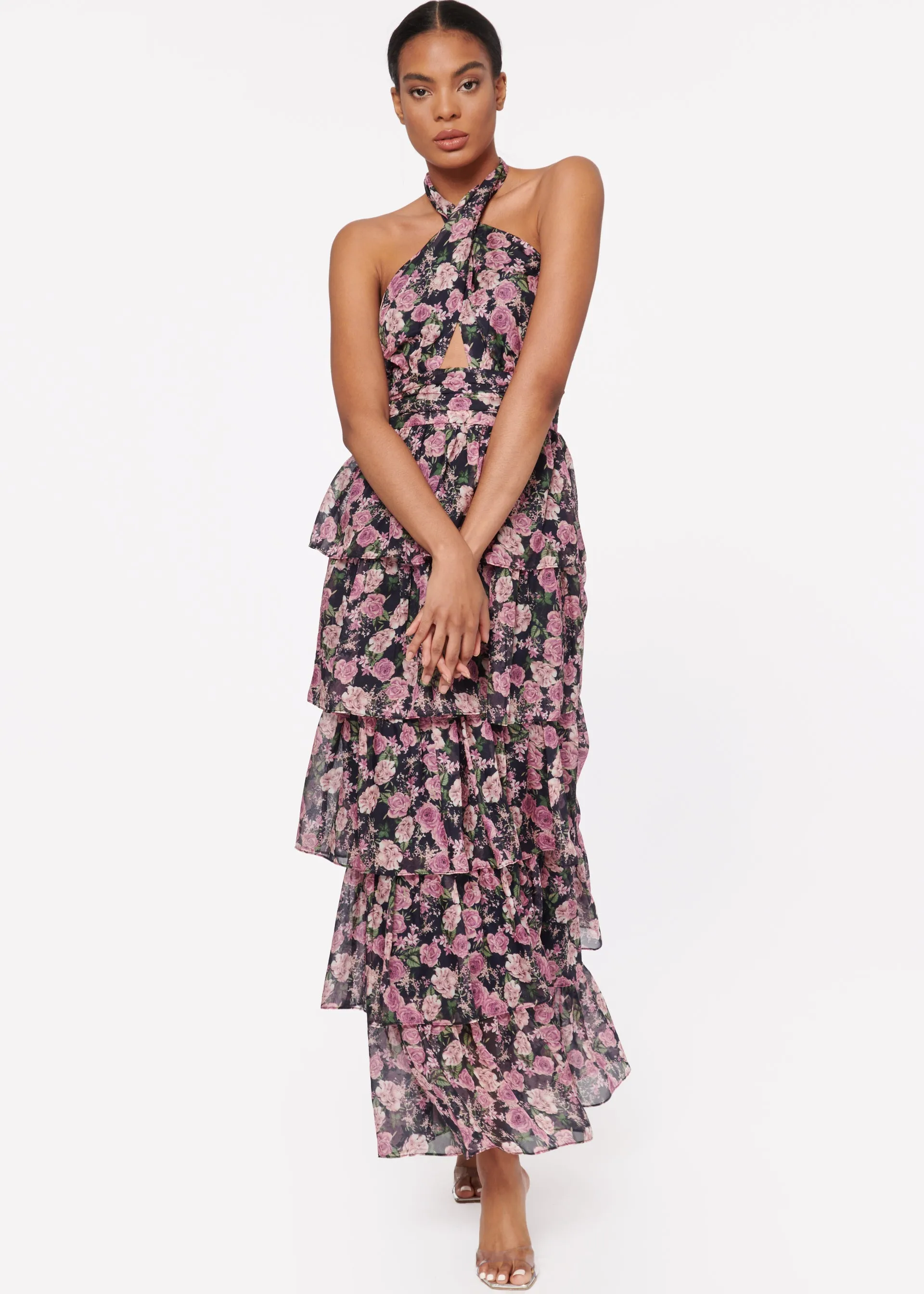 Cami NYC - Evina Dress in Mulberry Rose