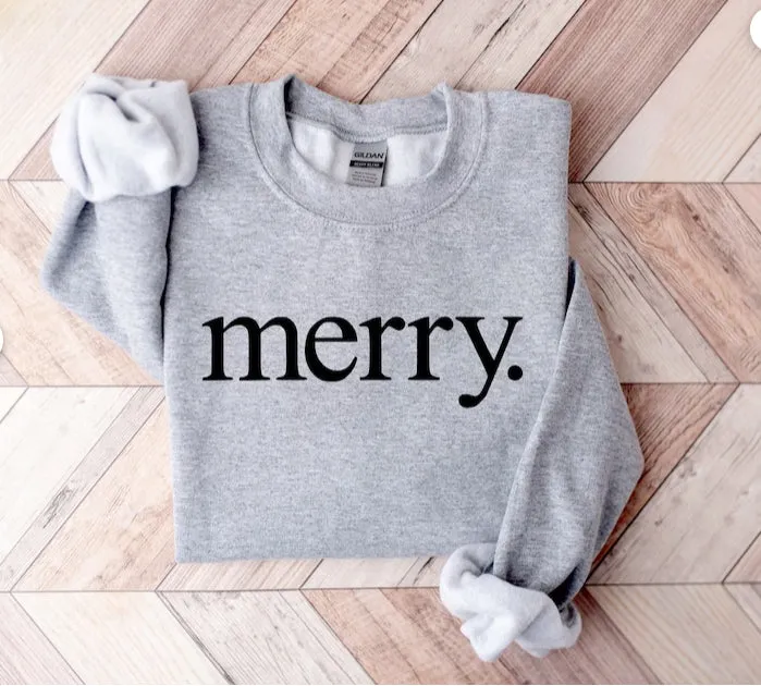 Christmas Sweatshirt, Merry Christmas Sweatshirt, Christmas Shirt for Women, Christmas Crewneck Sweatshirt, Holiday Sweater, Christmas Gift