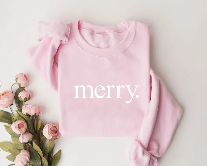 Christmas Sweatshirt, Merry Christmas Sweatshirt, Christmas Shirt for Women, Christmas Crewneck Sweatshirt, Holiday Sweater, Christmas Gift