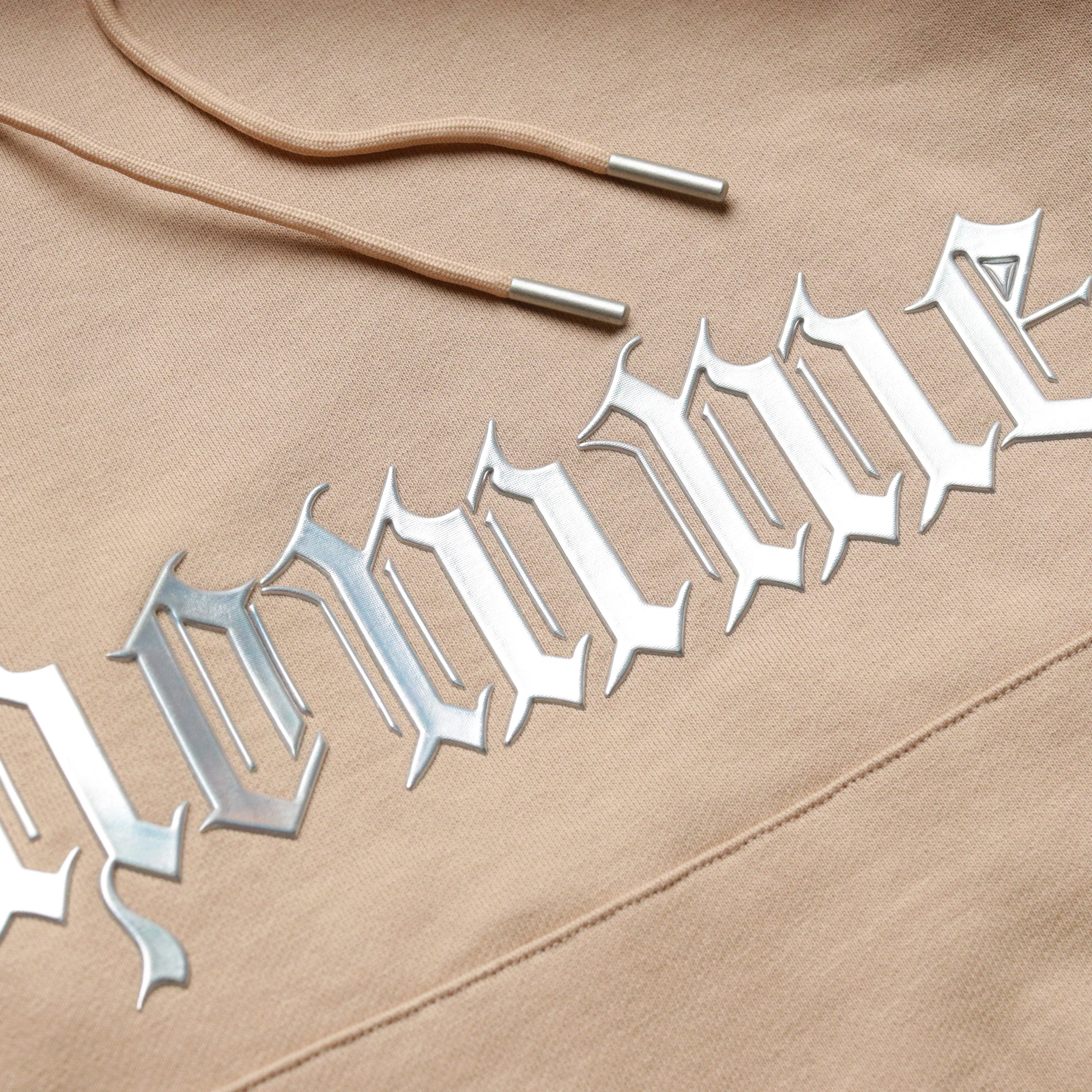 Chrome Font Hoodie