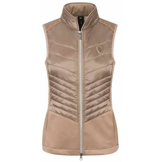 Covalliero ladies casual riding vest - Rose beige