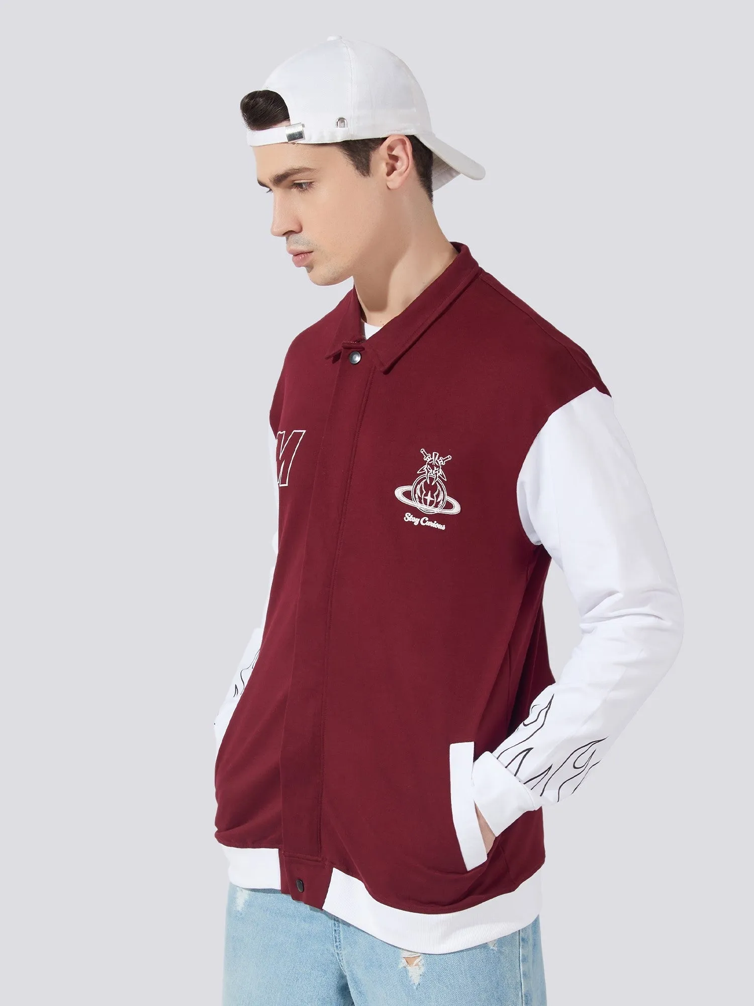 Curious Burgundy Shacket