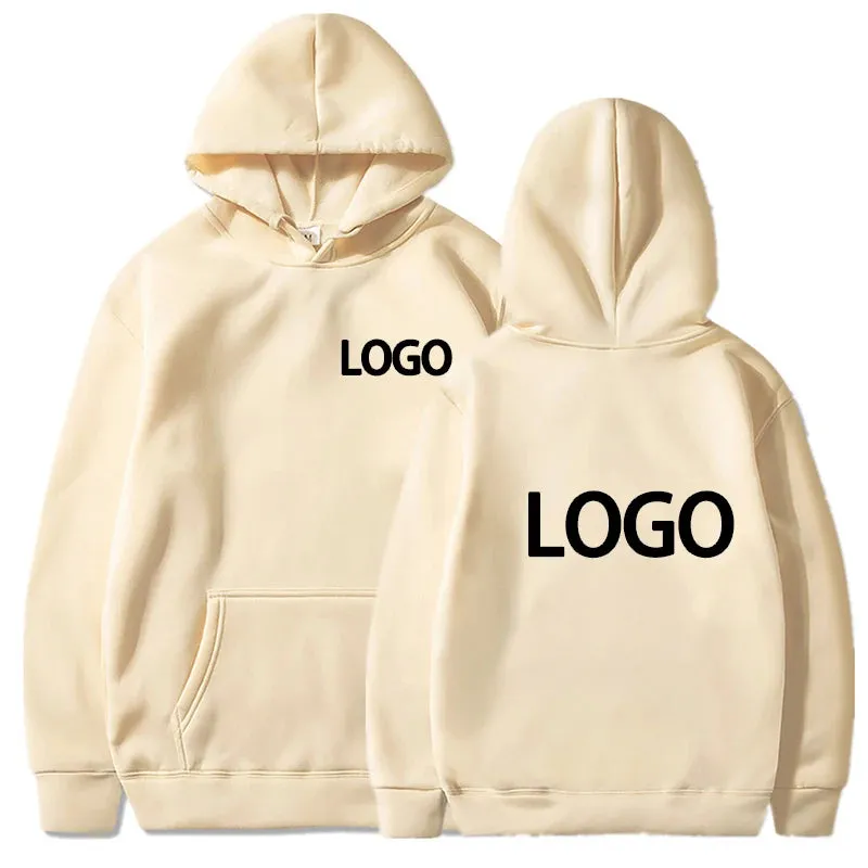 Customized Printed Loose Casual Hoodie