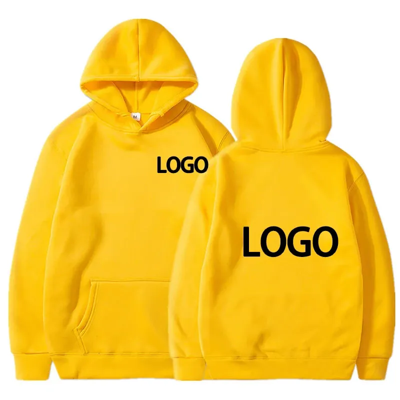 Customized Printed Loose Casual Hoodie