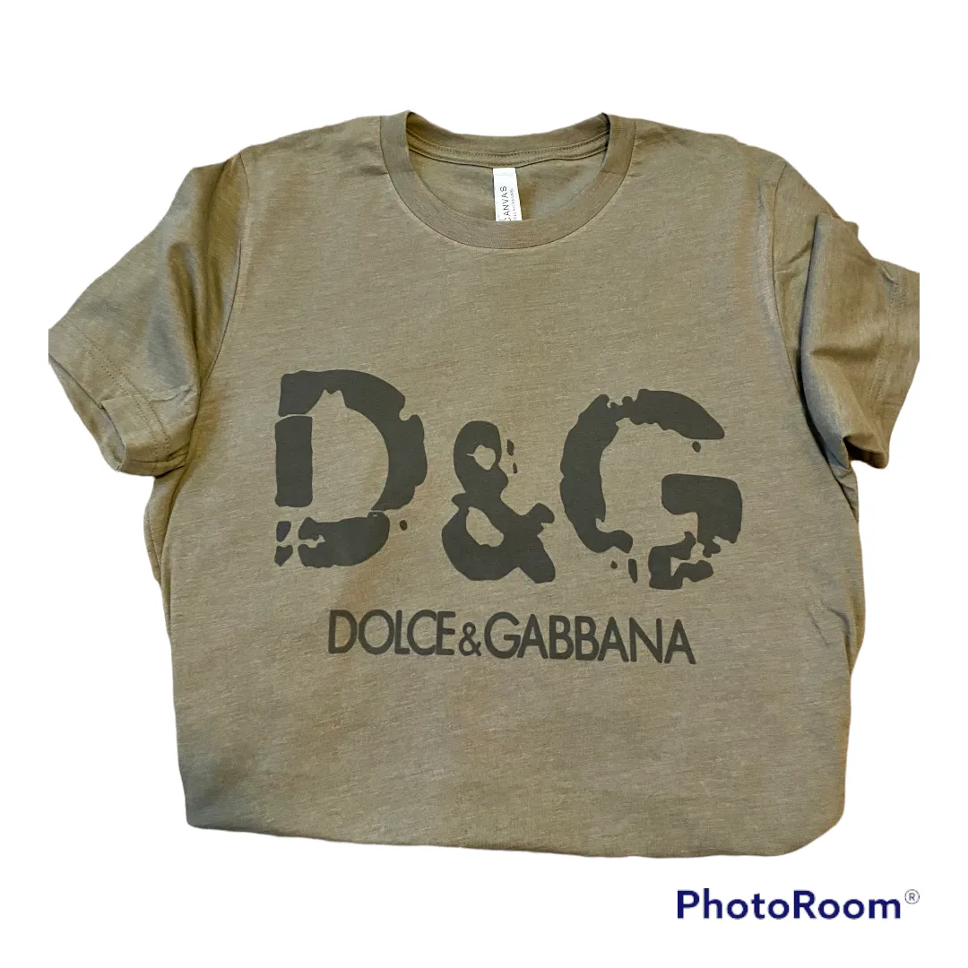 D&G Olive Fashion Tee