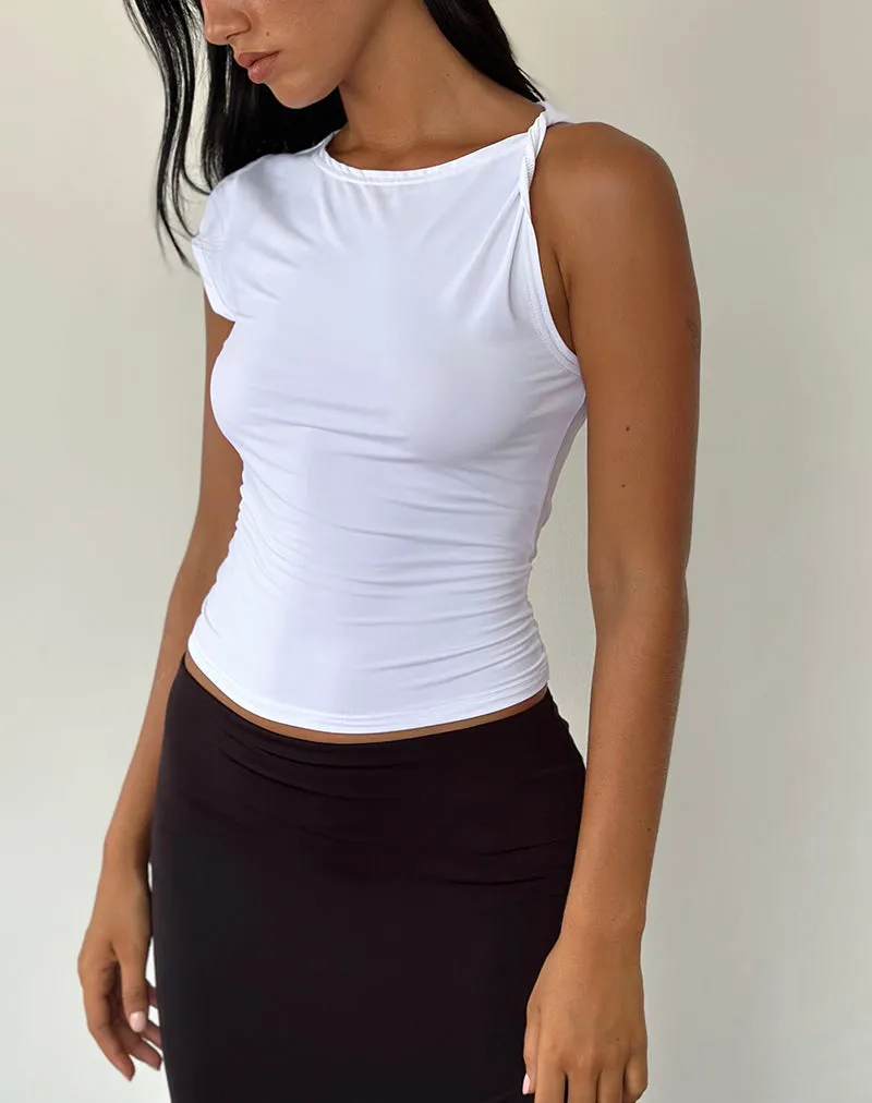 Dannas Asymmetric Top in White