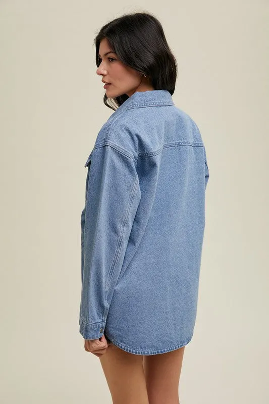 Denim Shacket