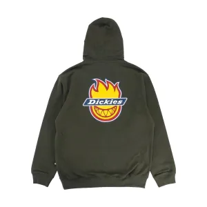 Dickies x Spitfire Graphic Hoodie Olive Green