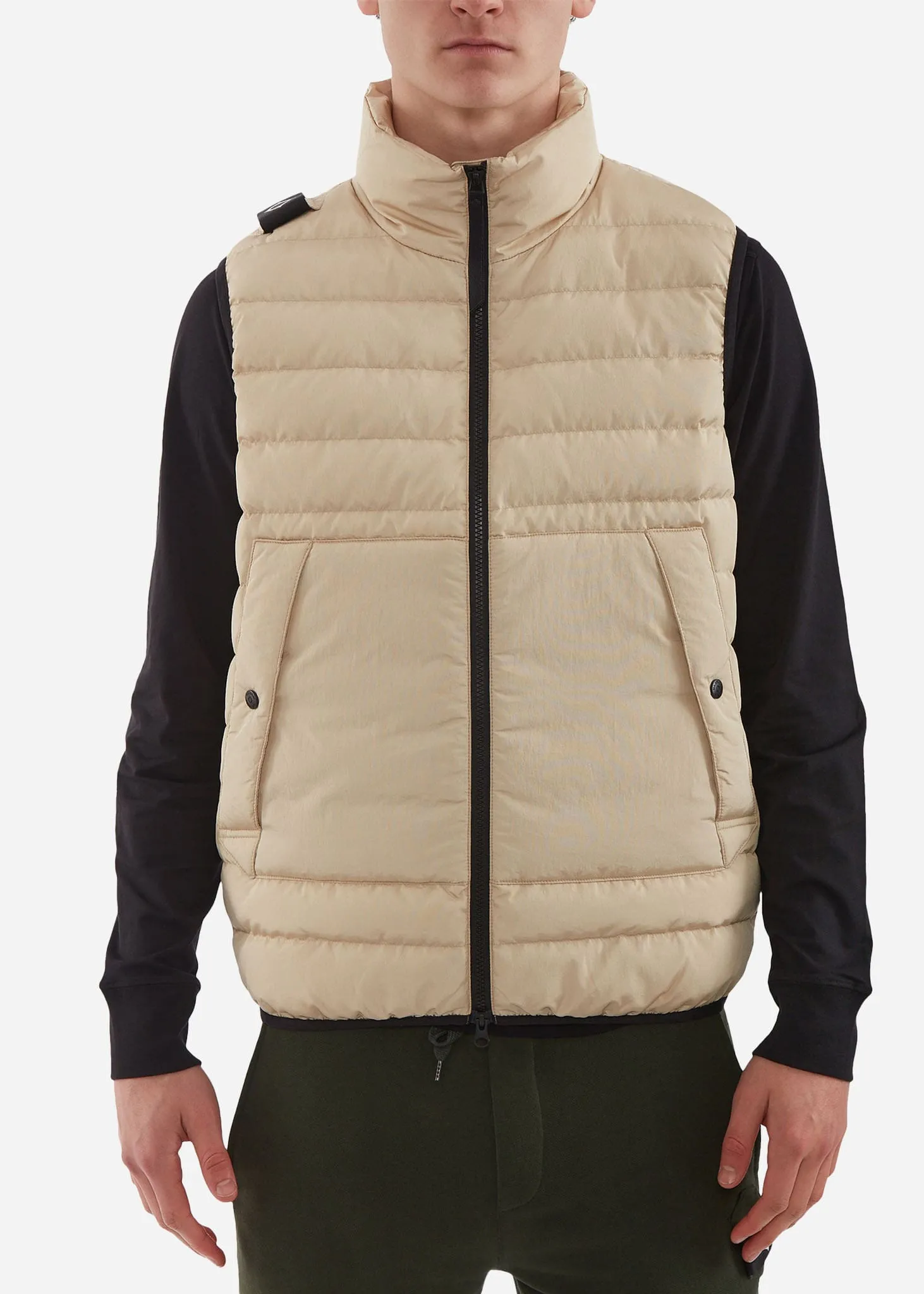 Down gilet - ash