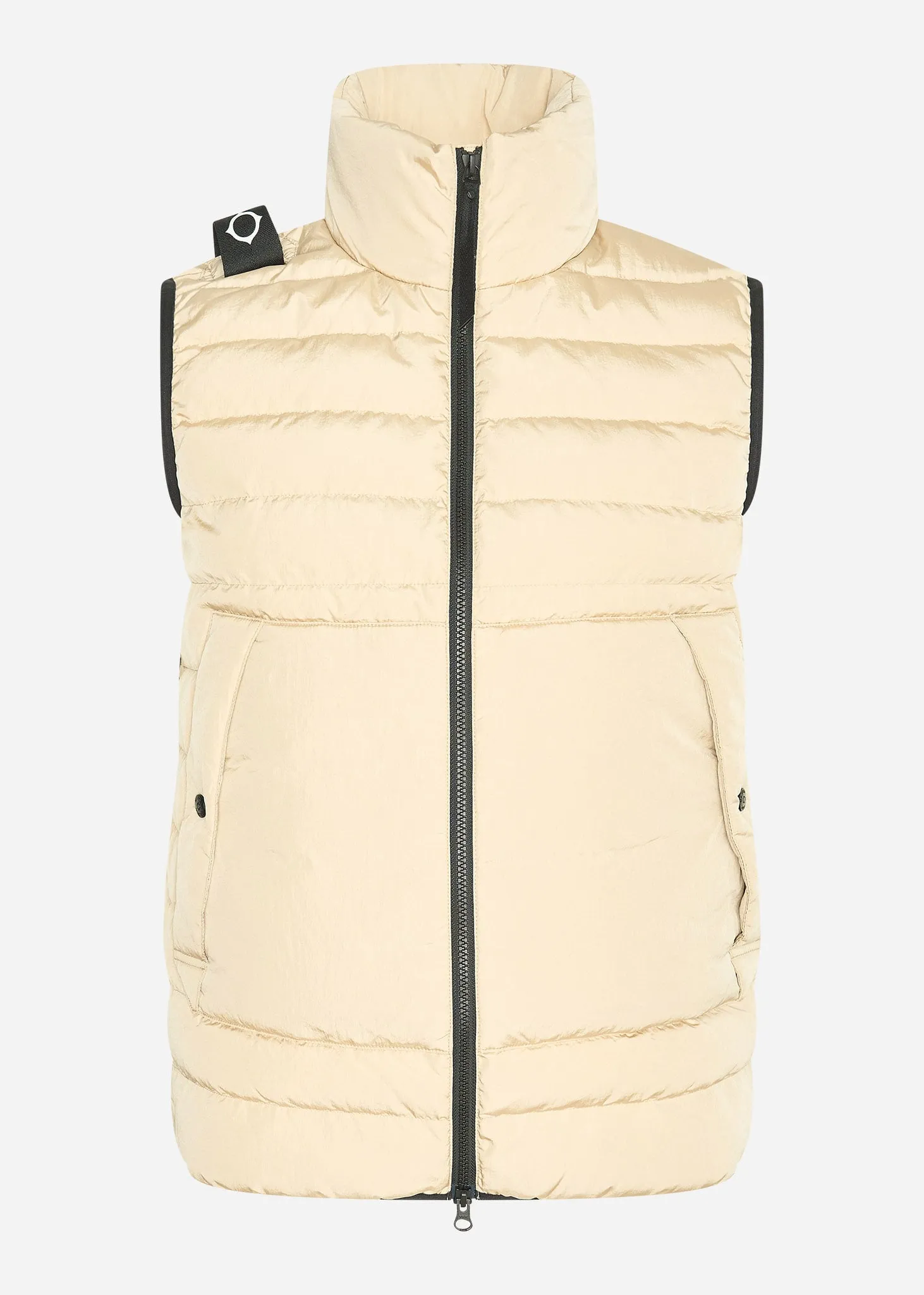 Down gilet - ash