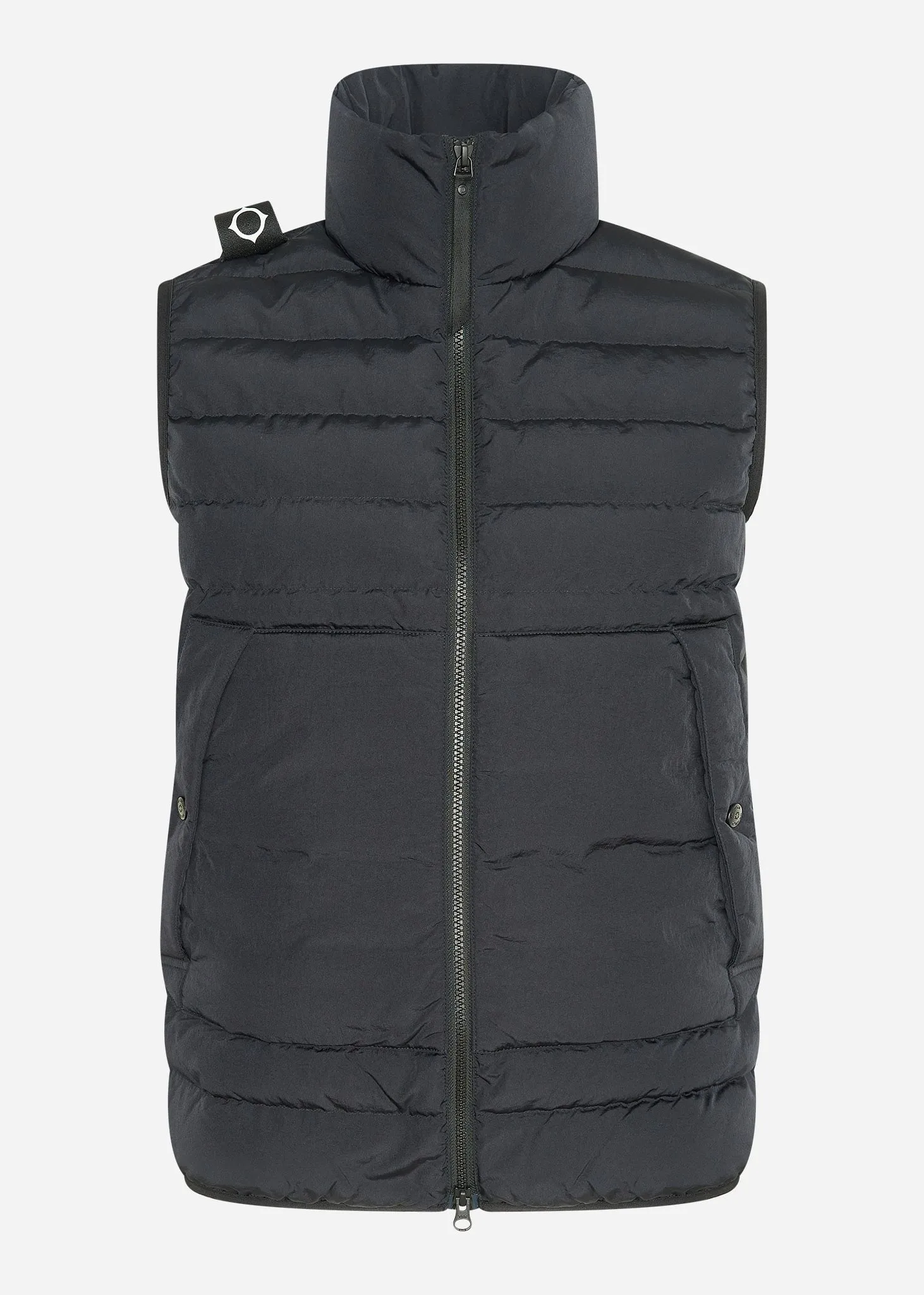 Down gilet - black