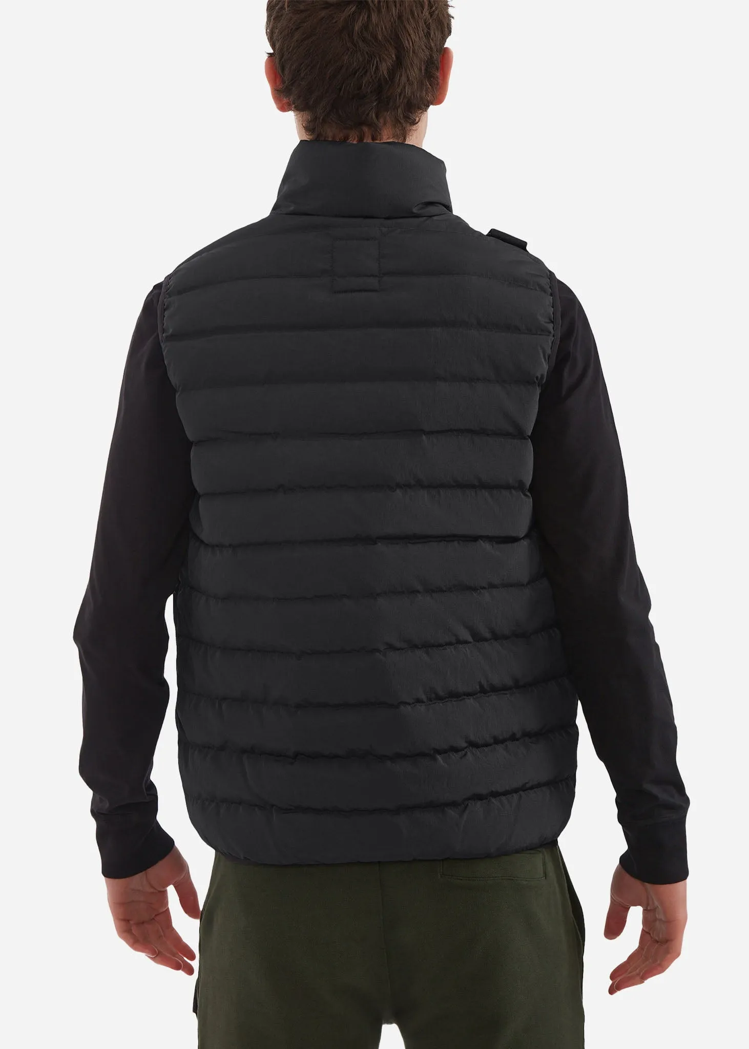 Down gilet - black