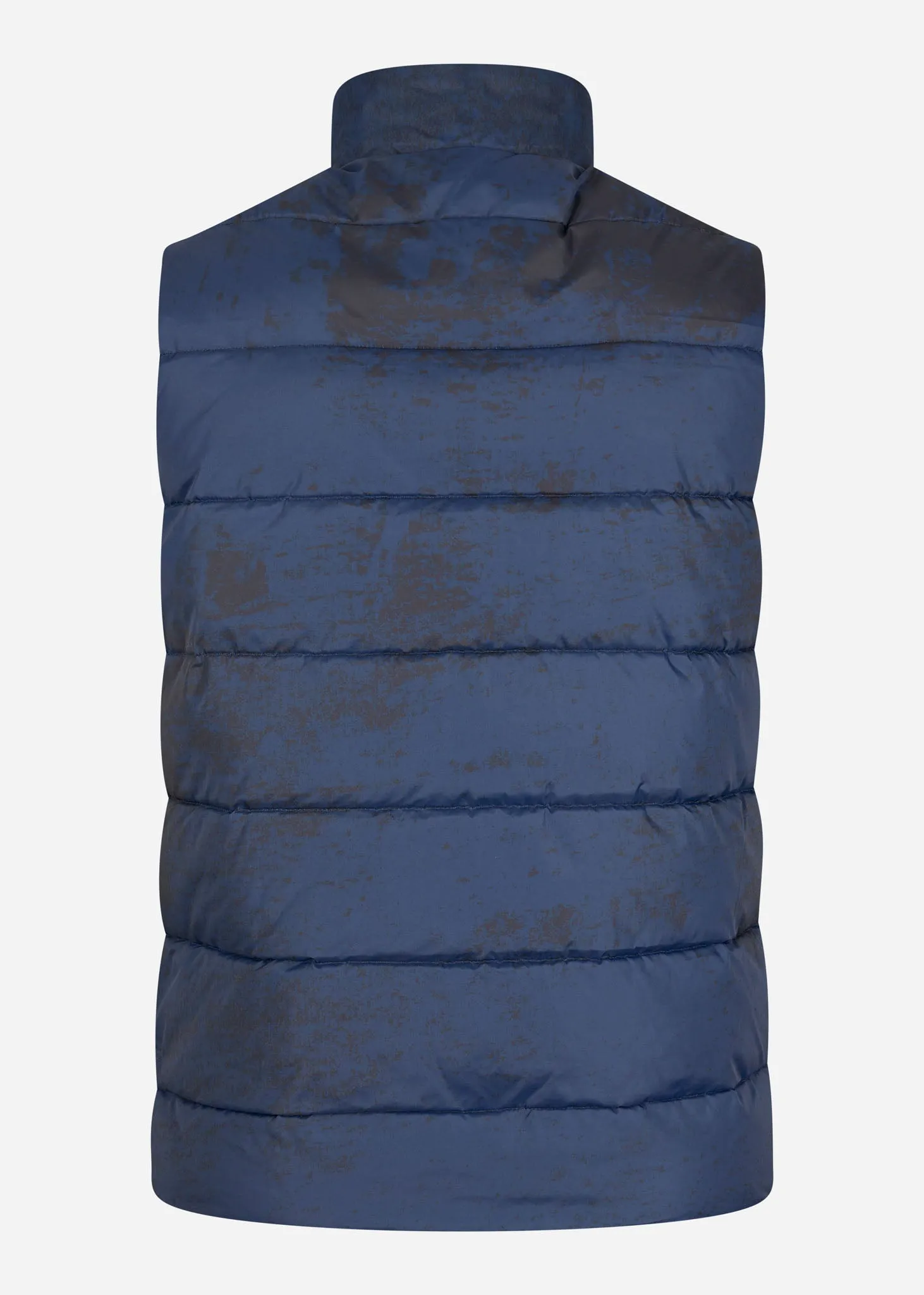 Erosion print gilet - navy