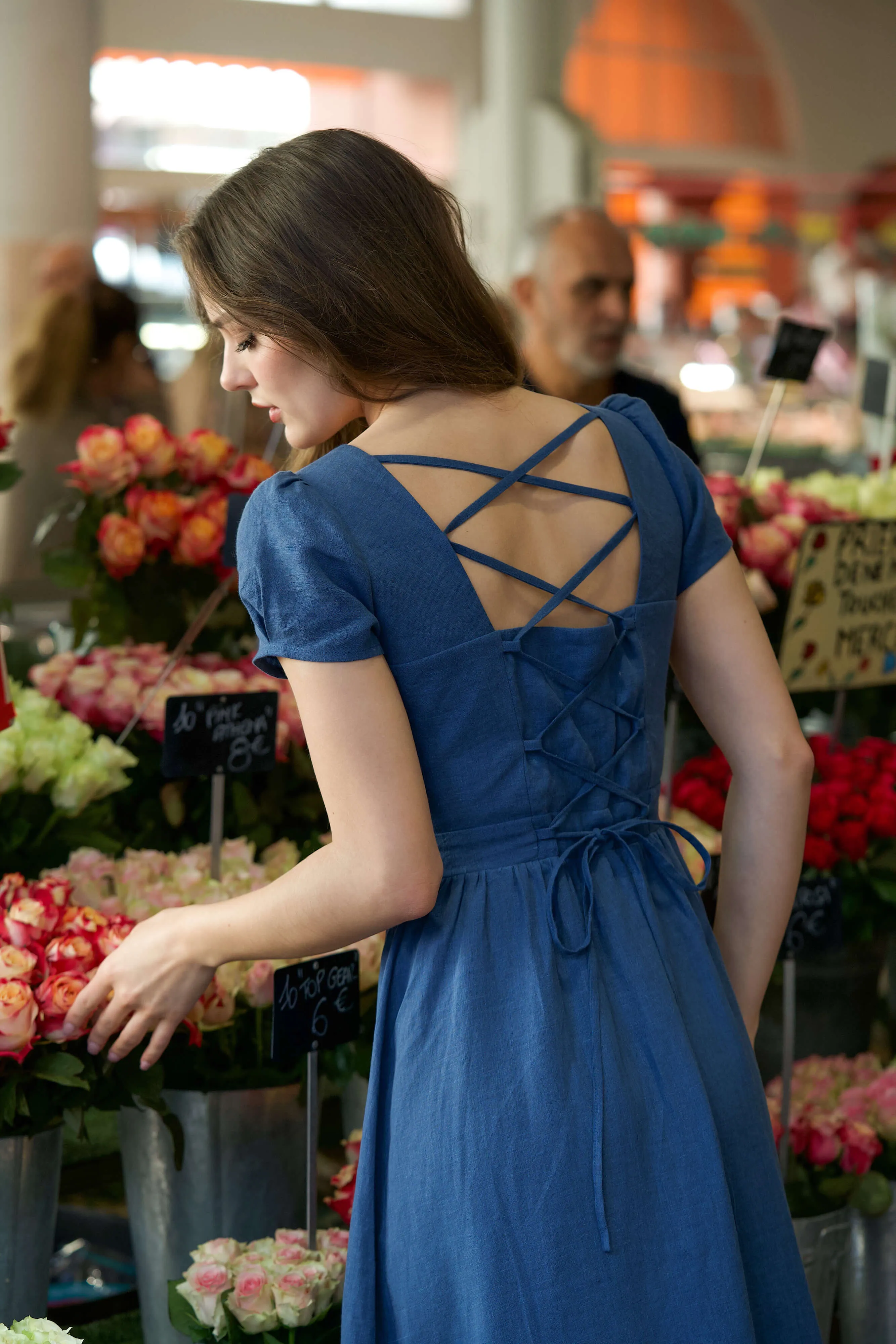 Estelle Linen Dress