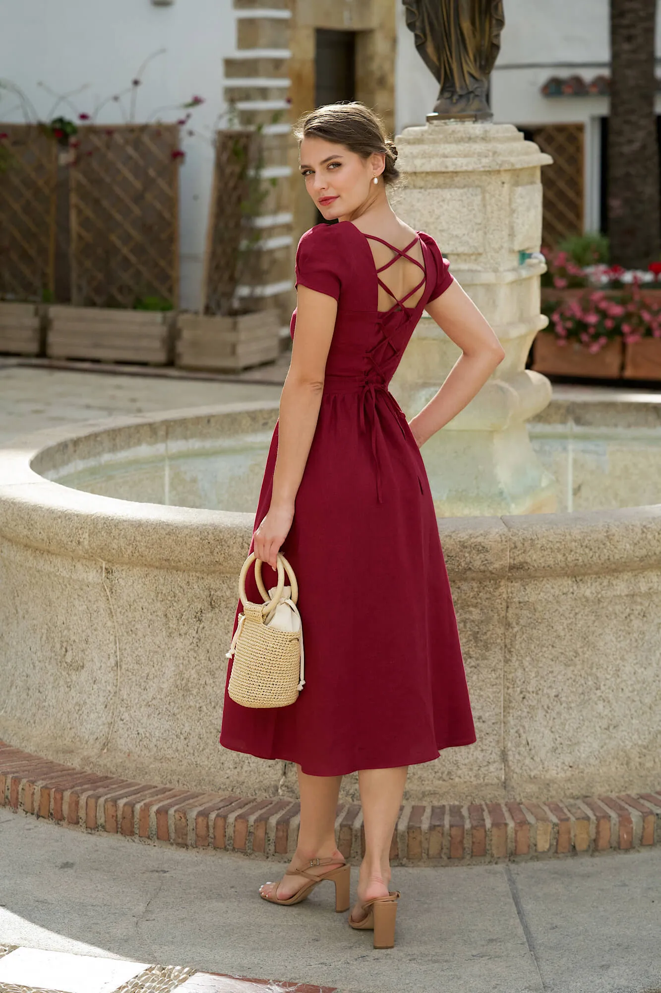 Estelle Linen Dress