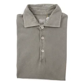 Fedeli Slim-Fit Frosted Pique Polo Shirt