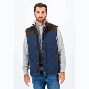 Fynch-Hatton Two Tone Gilet Sherpa Collar 14092643