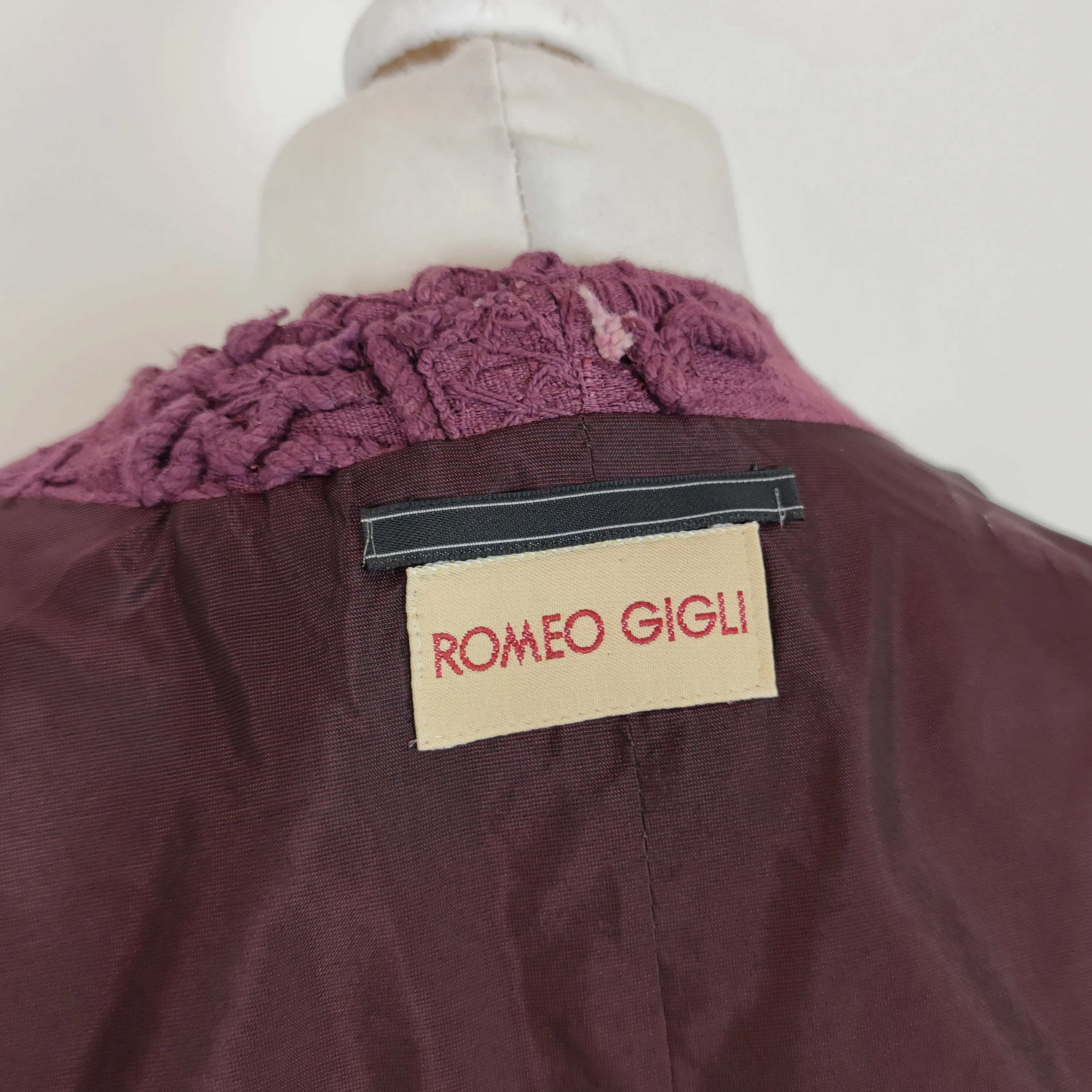 Gilet con ricami Romeo Gigli uomo