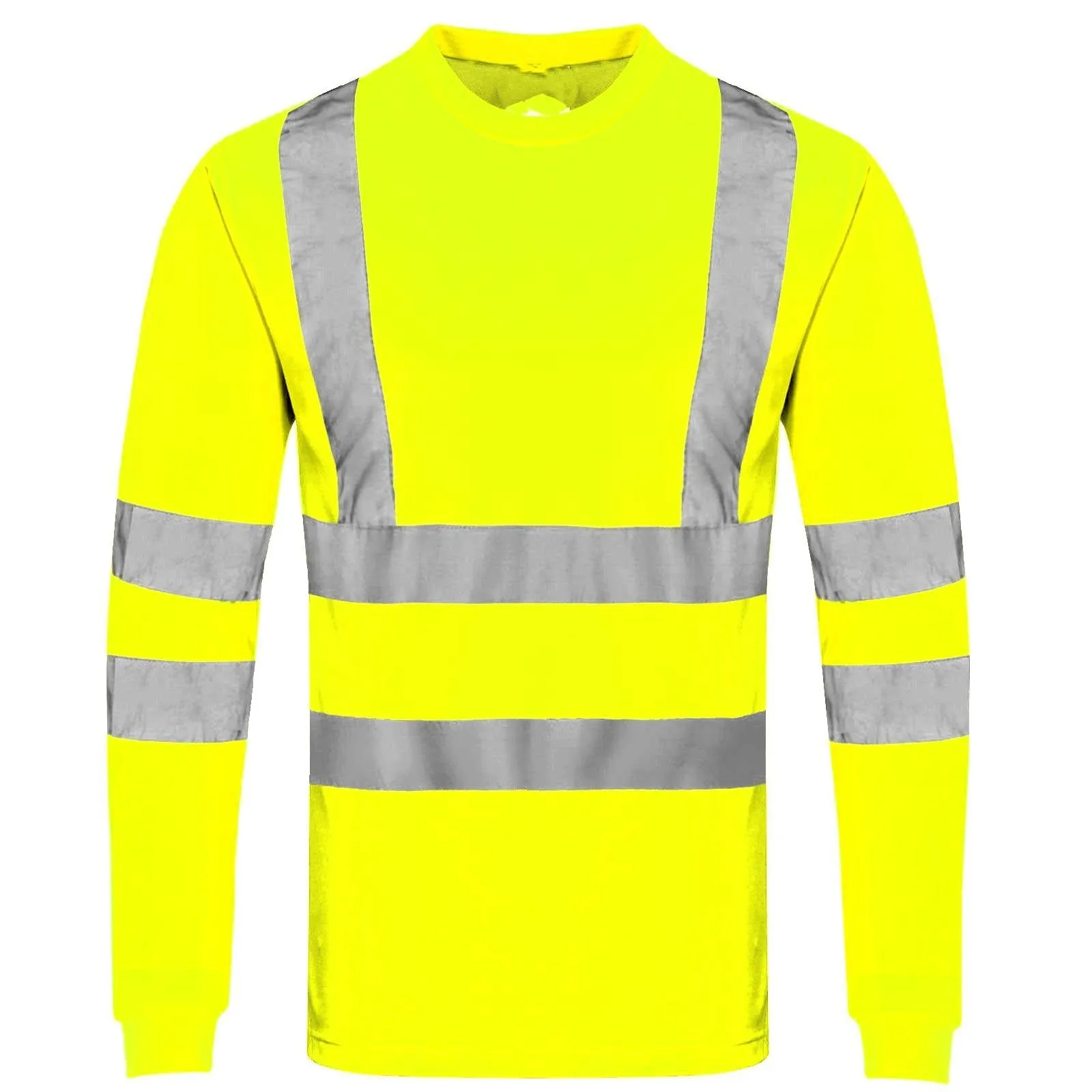 HUBIBUBI Mens Hi Viz Body Warmer High Visibility Gilet Jacket | Hi Viz Fleece Lined Waterproof Workwear Security Safety Wear Reflective Tape Gilet Waistcoat Phone & ID Pockets Vest Top S-3XL